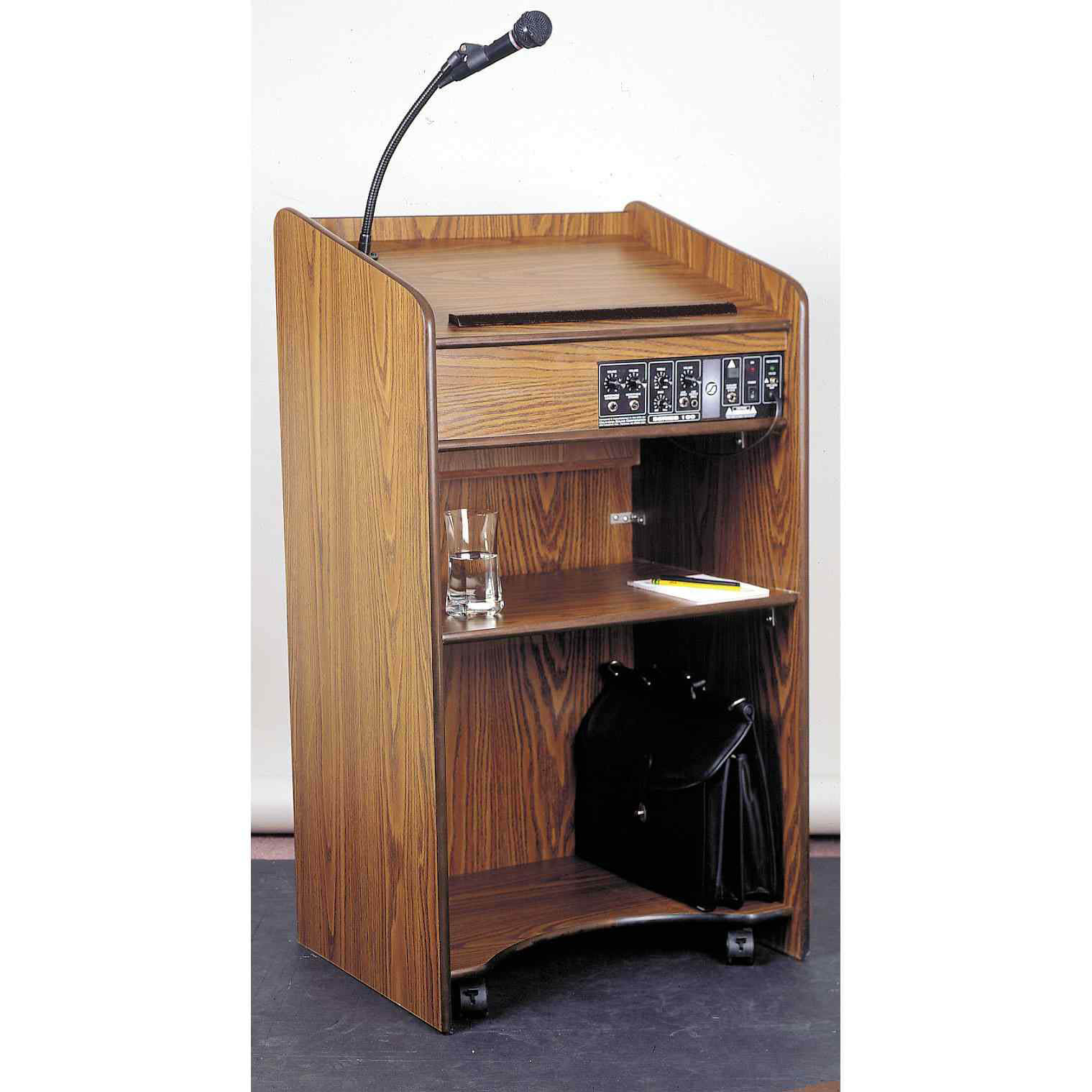 Oklahoma Sound - The Aristocrat Sound Lectern (Sound, Mahogany) With ...