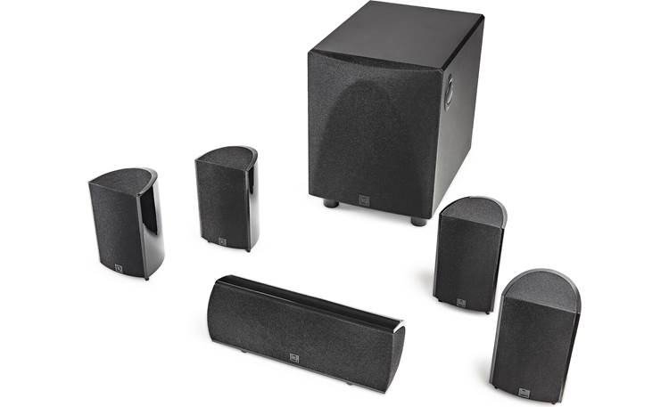 Definitive Technology ProCinema 6D 5.1-channel high-performance compact surround sound speaker system 