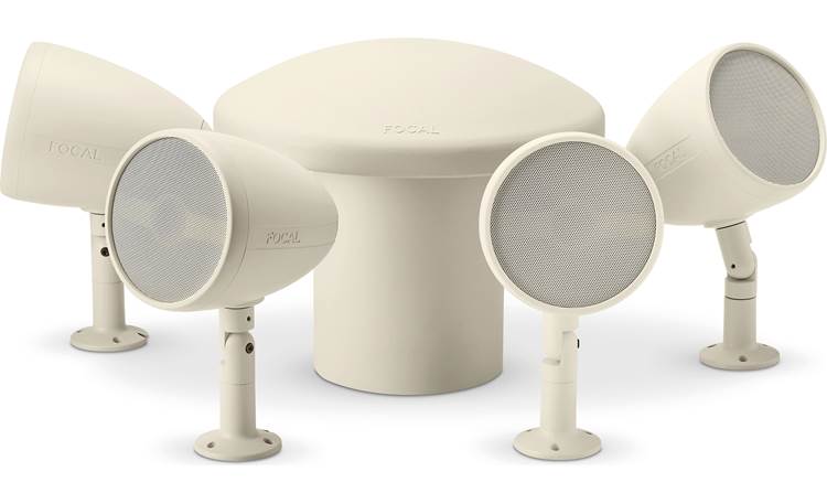 Focal Littora OD 4.1 Speaker System Outdoor satellites and sub speaker bundle (Light) - FBUNDLE41L 